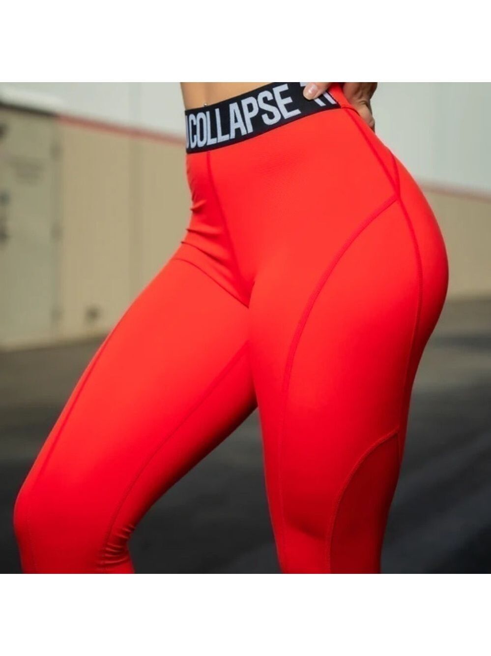 Effortless Branded Leggings Infrared- Buttery Soft/Second skin Feel! Women’s XS - Picture 4 of 11